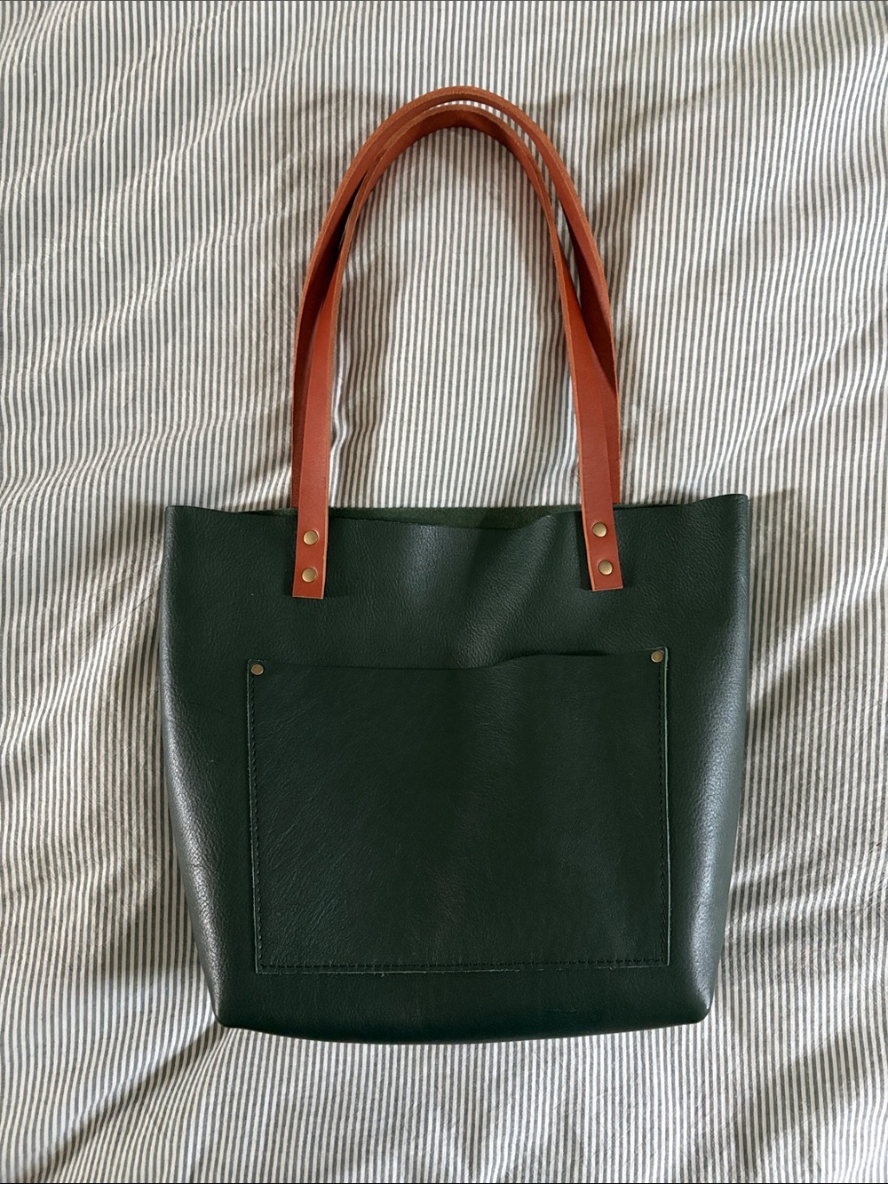 OG Portland Leather Goods • Evergreen Medium Classic Tote